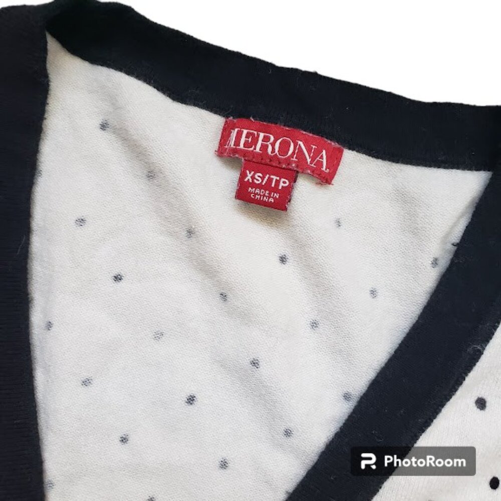 NWOT Mod 60s Cardigan - Picture 2 of 2